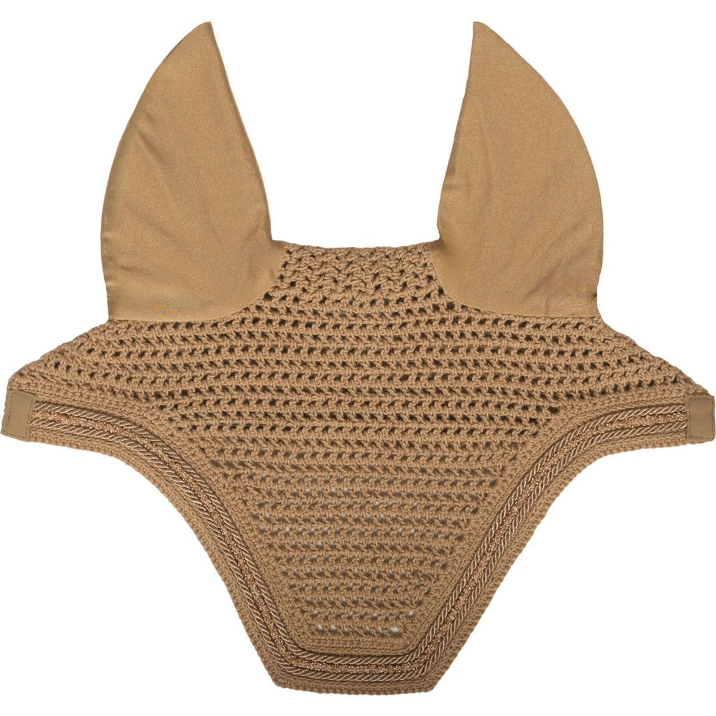 Kentucky Bonnet Anti-Mouches Wellington Velvet Mini Pearls Beige