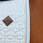 Kentucky Tapis de Selle Velvet Flags Dressage Bleu clair