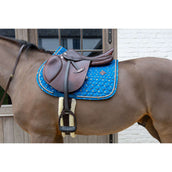 Kentucky Tapis de Selle Velvet Horse Printing de Saut Marin