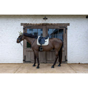 Kentucky Tapis de Selle Velvet Horse Printing Dressage Beige