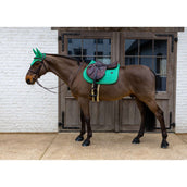 Kentucky Tapis de Selle Velvet Horse Printing de Saut Vert