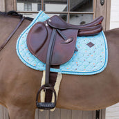 Kentucky Tapis de Selle Velvet Pied De Poule de Saut Marin