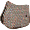 Kentucky Tapis de Selle Velvet Pied De Poule de Saut Marron