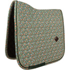 Kentucky Tapis de Selle Velvet Pied De Poule Dressage Vert foncé