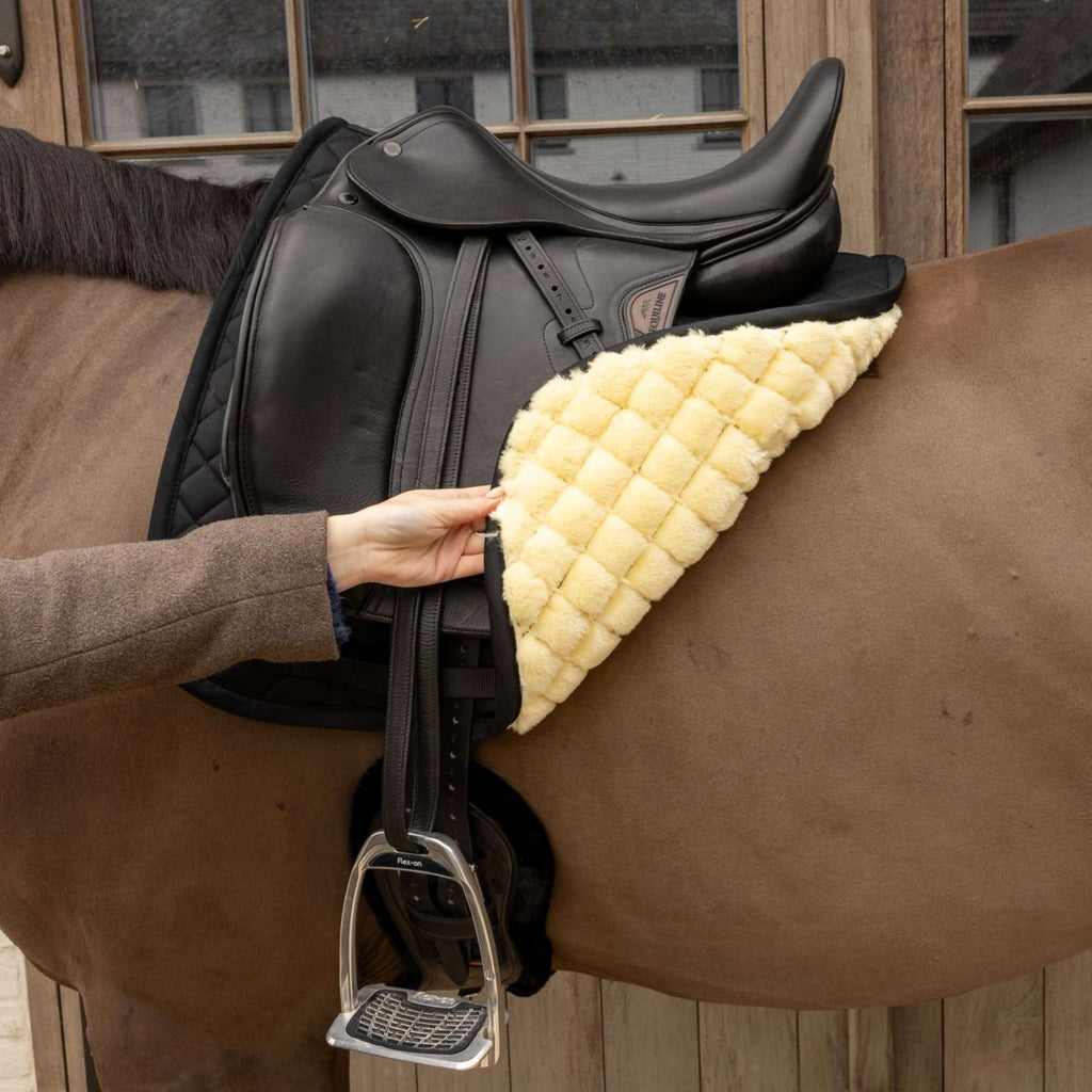 Kentucky Tapis de Selle Skin Friendly Diamond Dressage Noir