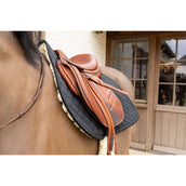 Kentucky Tapis de Selle Skin Friendly Diamond de Saut Noir
