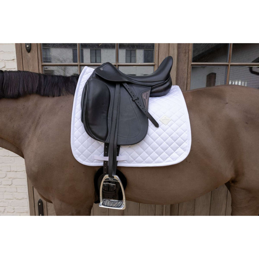 Kentucky Tapis de Selle Skin Friendly Diamond Dressage Blanc