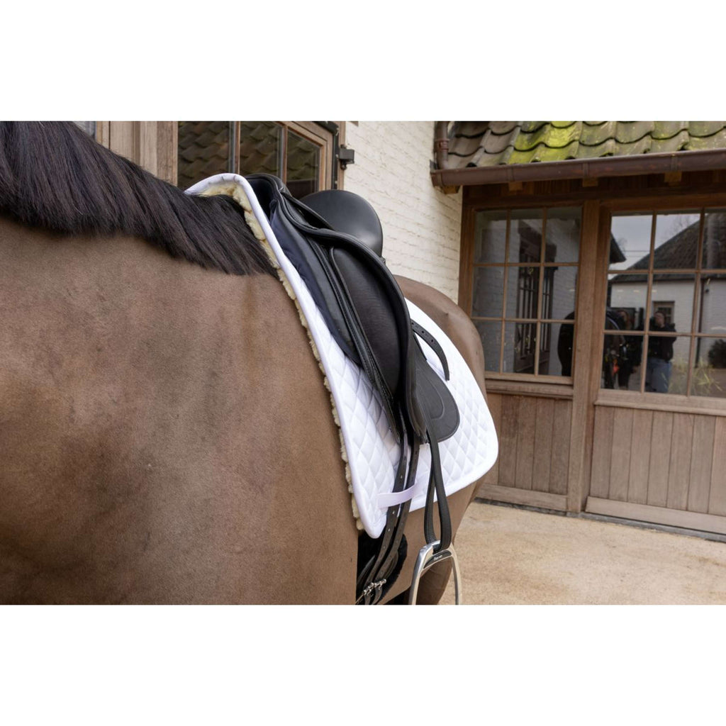 Kentucky Tapis de Selle Skin Friendly Diamond Dressage Blanc