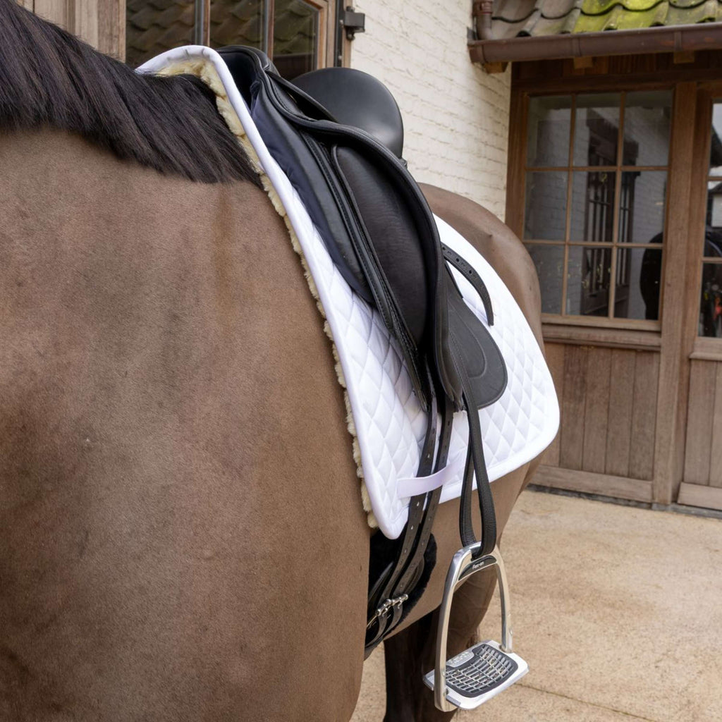 Kentucky Tapis de Selle Skin Friendly Diamond Dressage Blanc