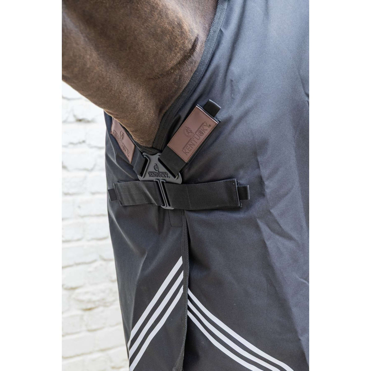 Kentucky Turnout Rug All Weather Comfort Waterproof 0g Noir