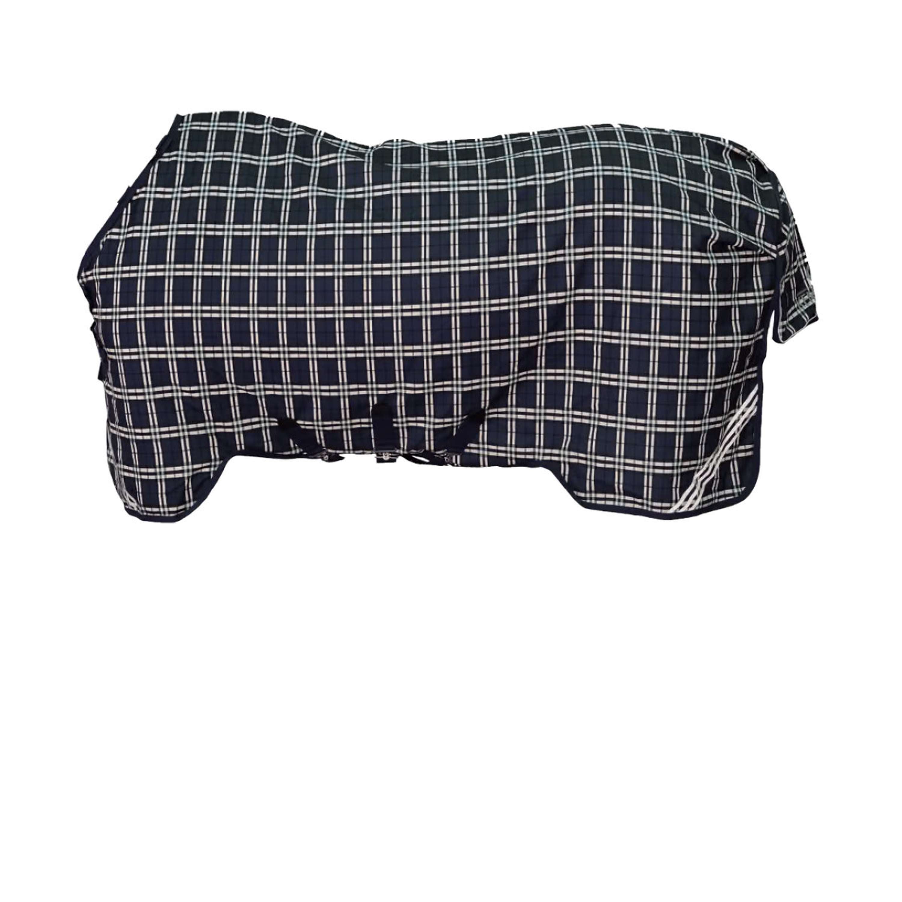 Kentucky Turnout Rug All Weather Waterproof Comfort 0g Navy Check