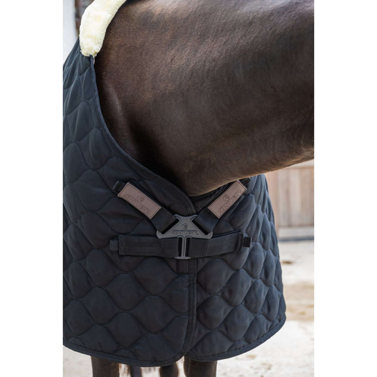 Kentucky Couverture d'Écurie Comfort 300g Noir