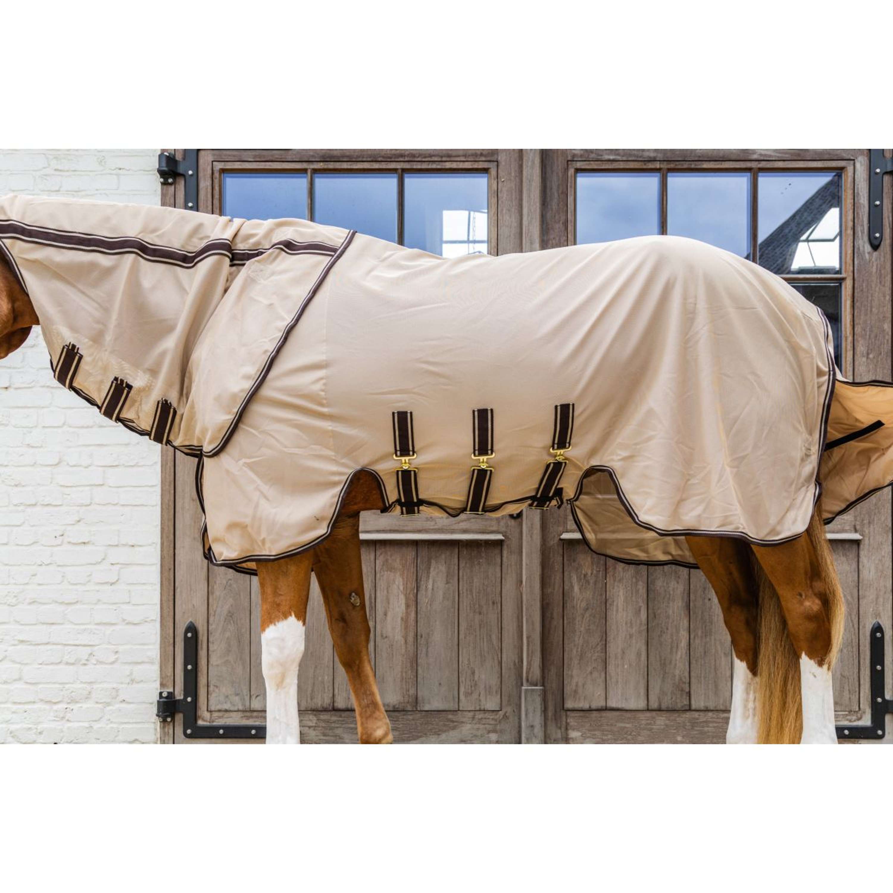 Kentucky Couverture Anti-Mouches Comfort Mesh Beige/Marron
