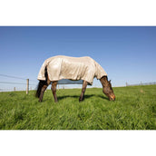 Kentucky Couverture Anti-Mouches Comfort Mesh Classic with Neck & Belly Cover Beige/Bordeaux