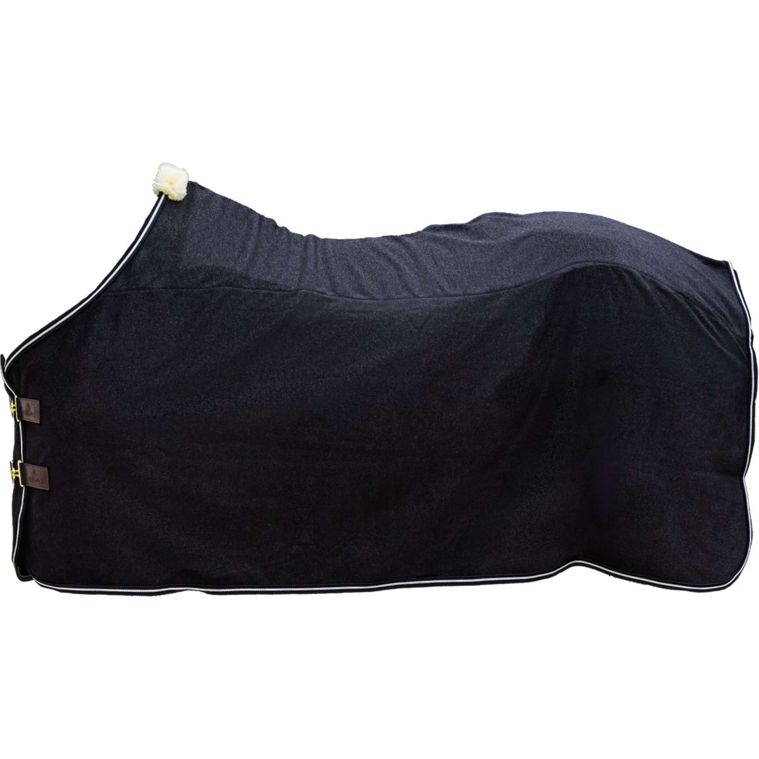 Kentucky Couverture Polaire Heavy Melange Noir