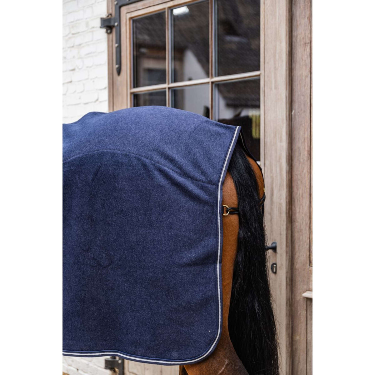 Kentucky Couverture Polaire Heavy Melange Marin