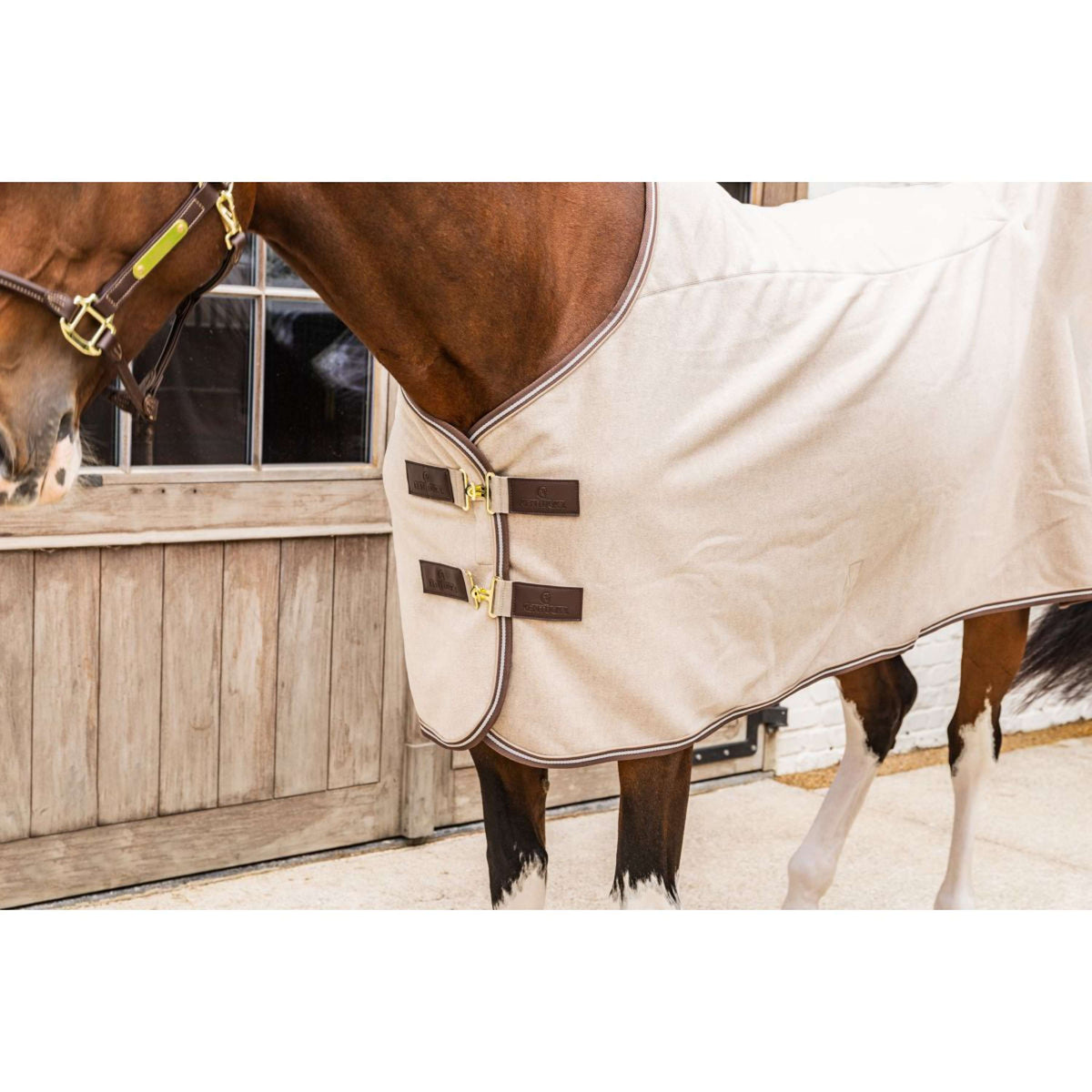 Kentucky Couverture Polaire Heavy Melange Beige