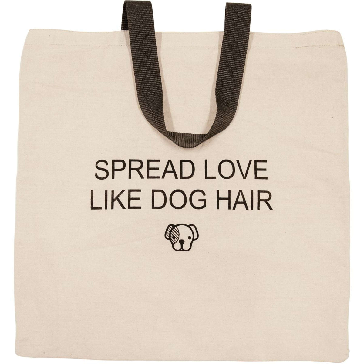 Kentucky Tote Bag Dog Hairs Blanc