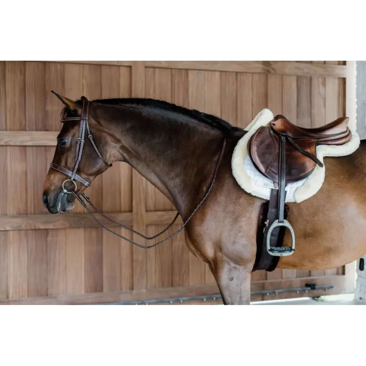 Kentucky Tapis de Selle de Saut Hunter Laine Nature