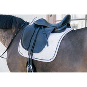 Kentucky Tapis de Selle Metal Chain Dressage Blanc