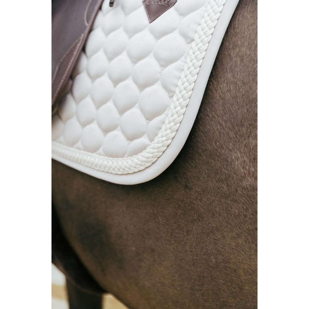 Kentucky Tapis de Selle Plaited Dressage Rose clair