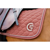 Kentucky Horsewear Tapis de Selle Onion Quilt 3D Logo de Saut Fuchsia