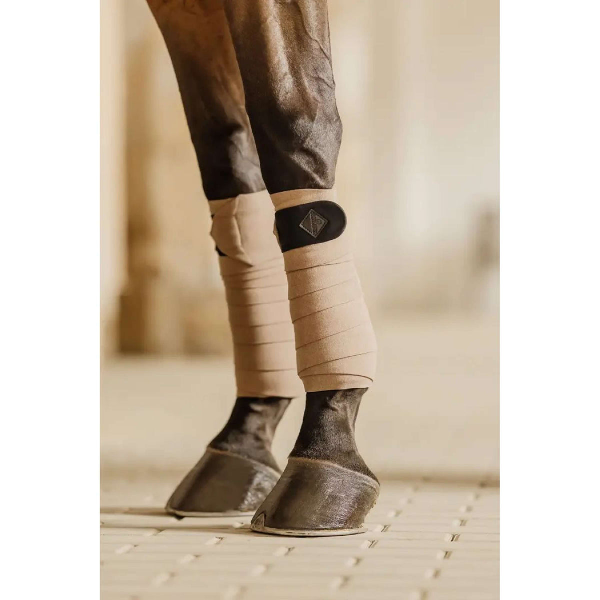 Kentucky Horsewear Bandages Show Vegan Wool Beige