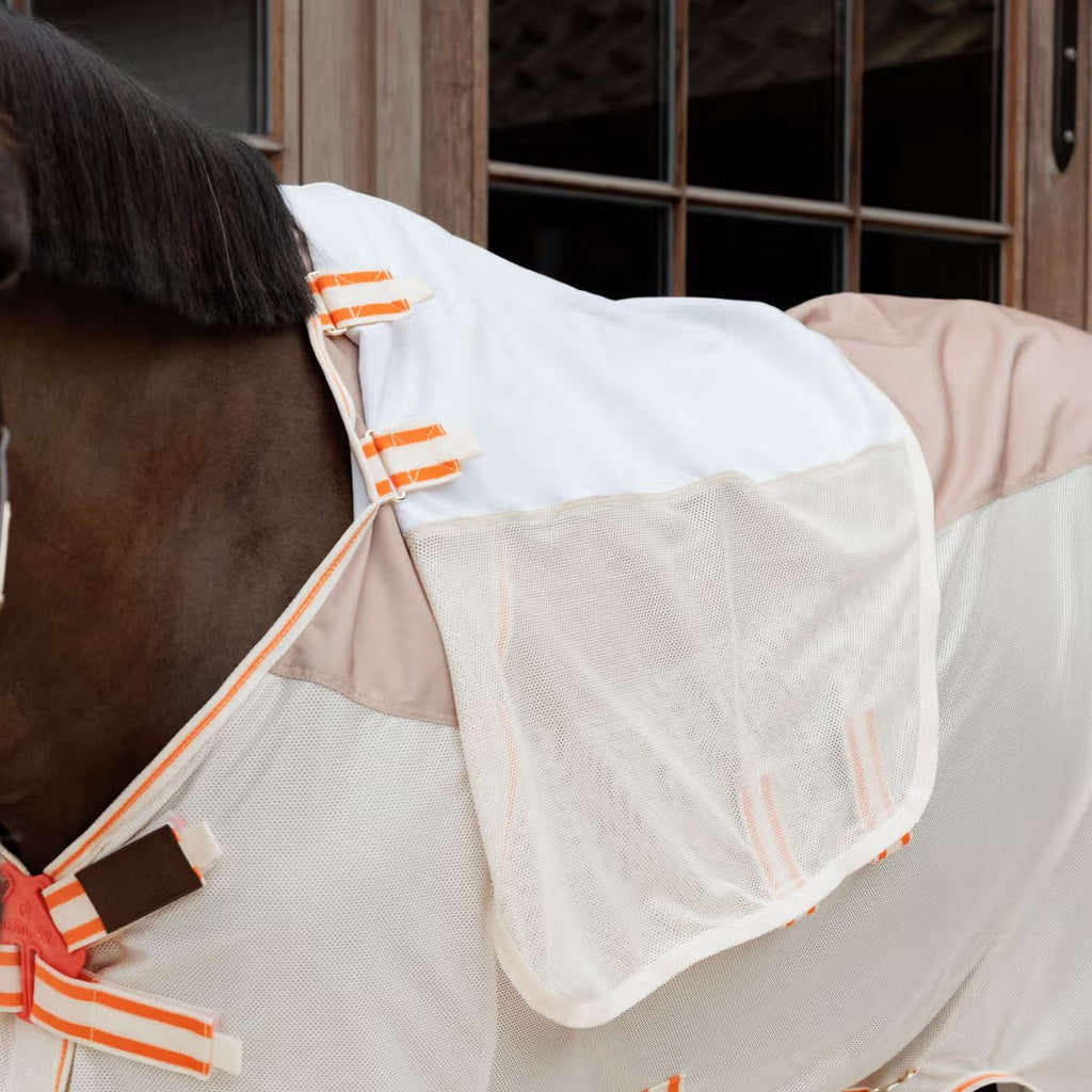 Kentucky Horsewear Couverture Anti-Mouches Waterproof Combo Comfort Beige