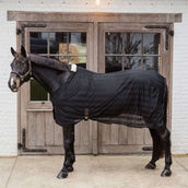 Kentucky Horsewear Couverture Anti-Mouches Light Striped Mesh Noir