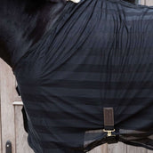 Kentucky Horsewear Couverture Anti-Mouches Light Striped Mesh Noir