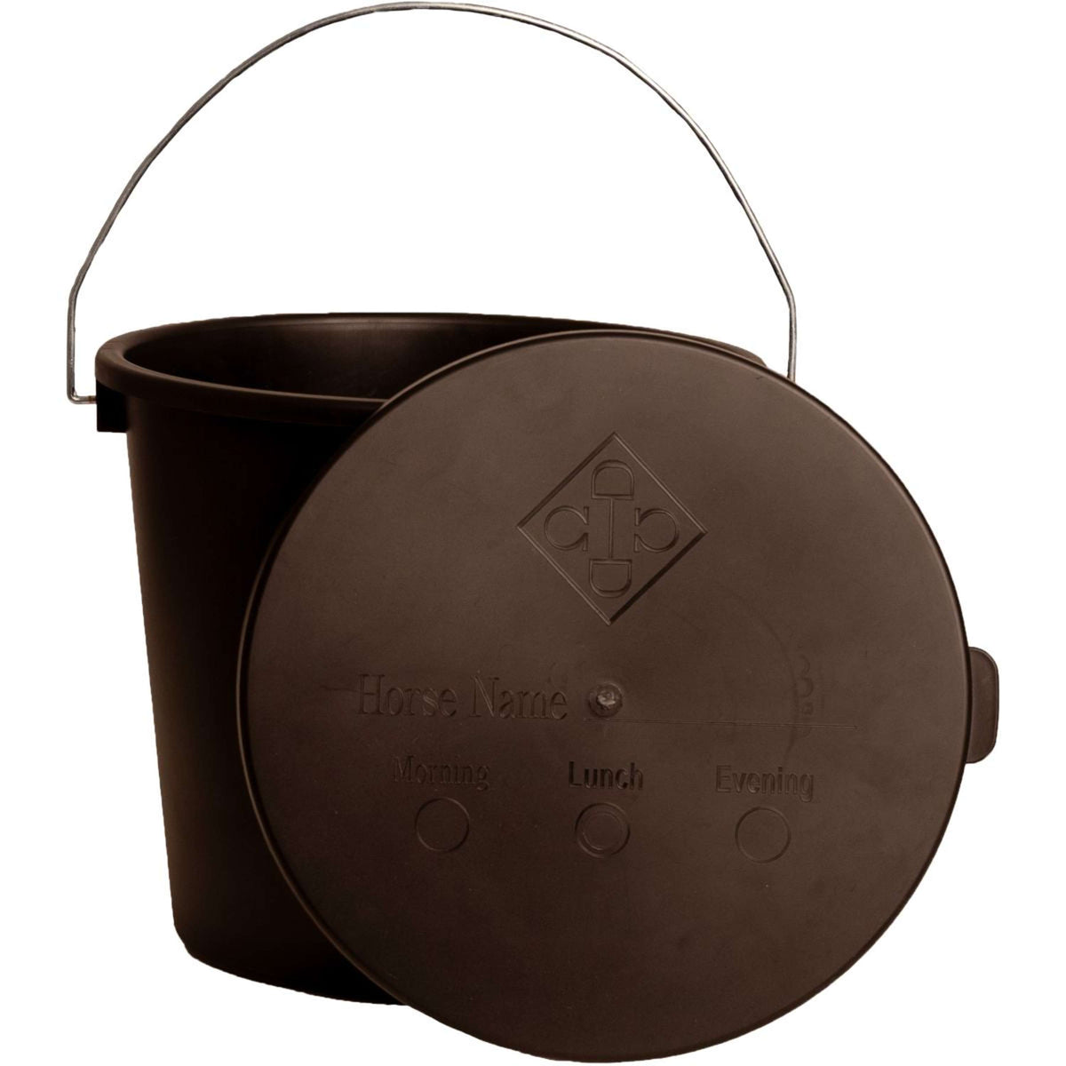 Kentucky Seau avec Couvercle Marron