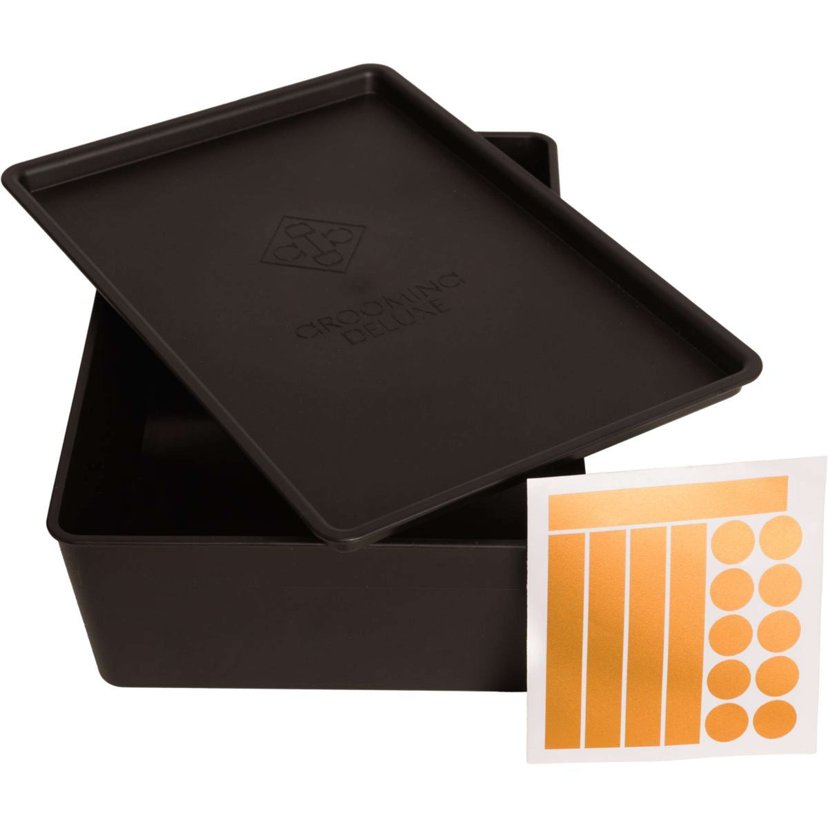 Kentucky Mangeoire avec Couvercle Noir