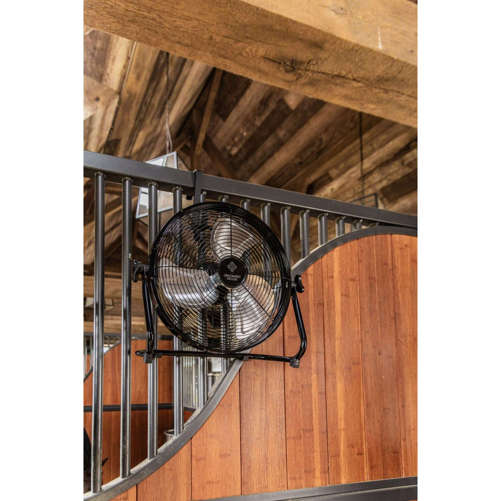 Kentucky Ventilateur sans fil avec Batterie et Chargeur Noir