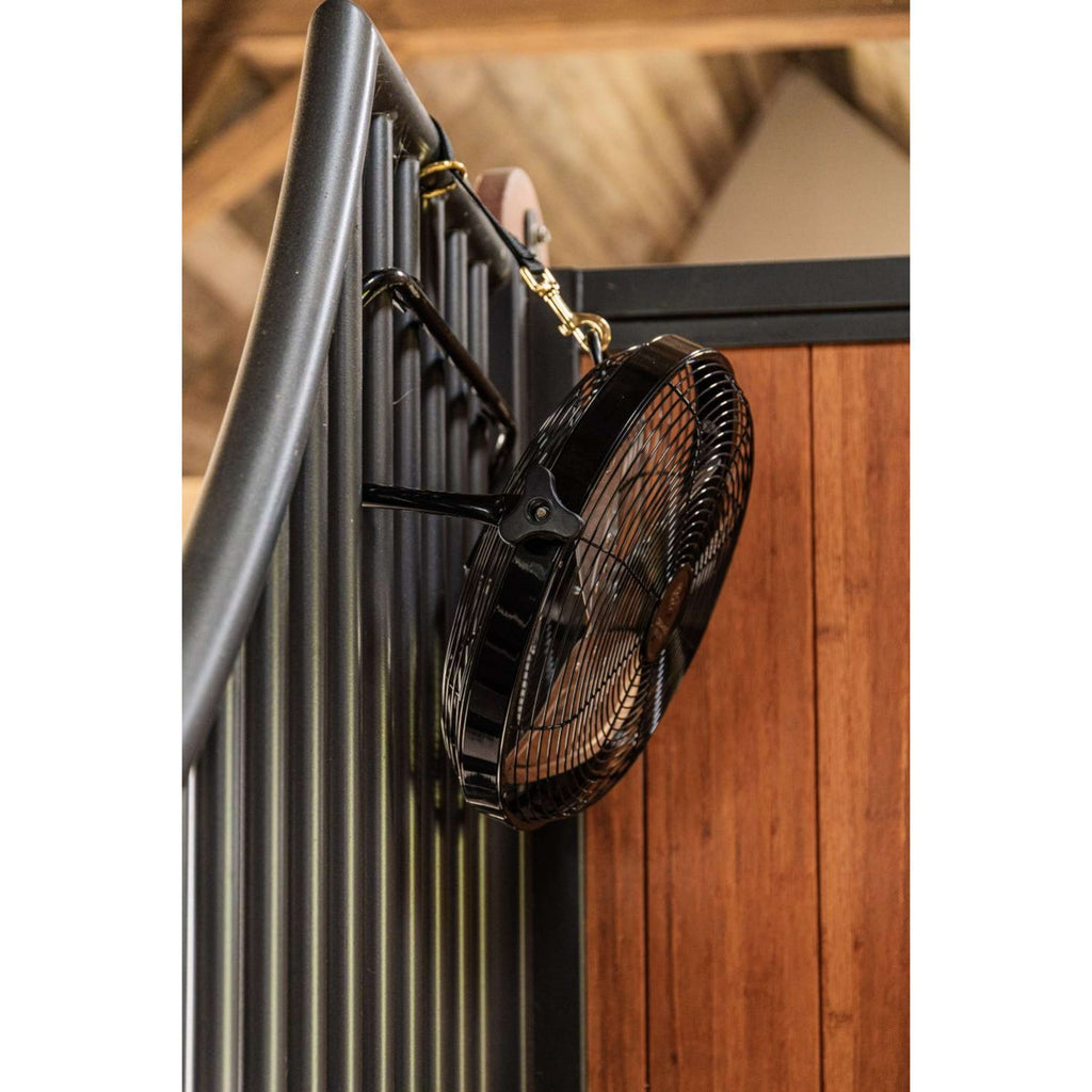 Kentucky Ventilateur sans fil avec Batterie et Chargeur Noir