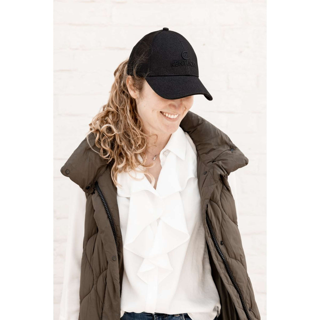 Kentucky Trucker Cap Glitter Noir