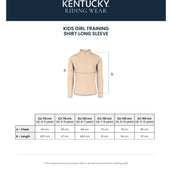 Kentucky T-shirt Randonnée Madrid Girls Beige