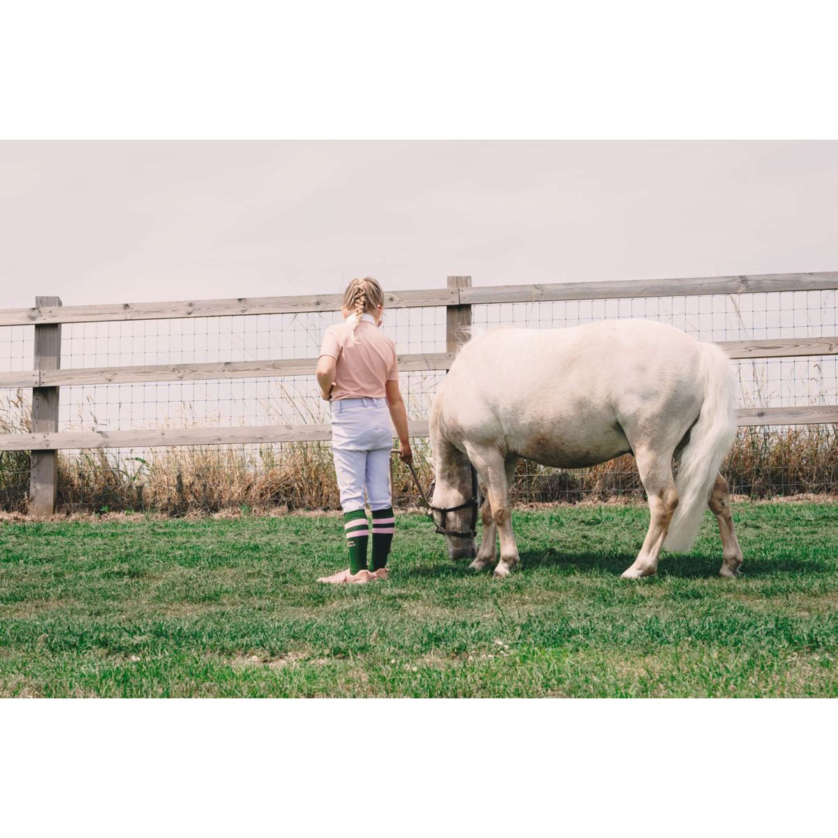 Kentucky Pantalon d'Équitation Miami City Knee Grip Girls Lilas