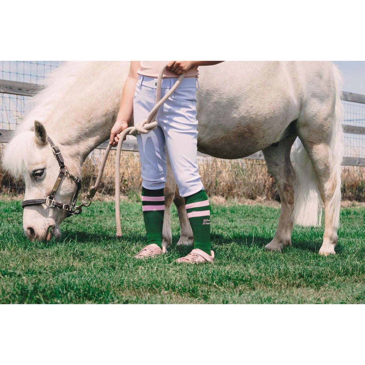 Kentucky Pantalon d'Équitation Miami City Knee Grip Girls Lilas