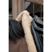 Kentucky Horsewear Tapis de Selle Fake Fur Onion Quilt Dressage Beige