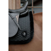 Kentucky Horsewear Tapis de Selle Fake Fur Onion Quilt Dressage Noir