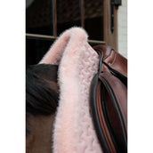 Kentucky Horsewear Tapis de Selle Fake Fur Onion Quilt de Saut Rose Vieux