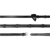 Dyon Rênes 7 Loops New English Collection 1/2 Caoutchouc Noir