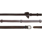 Dyon Rênes Leather Working Collection 1/2 avec Poignées Marron