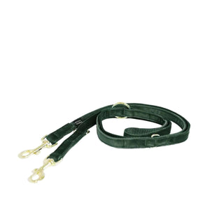 Kentucky Laisse pour Chien velours Pine Green