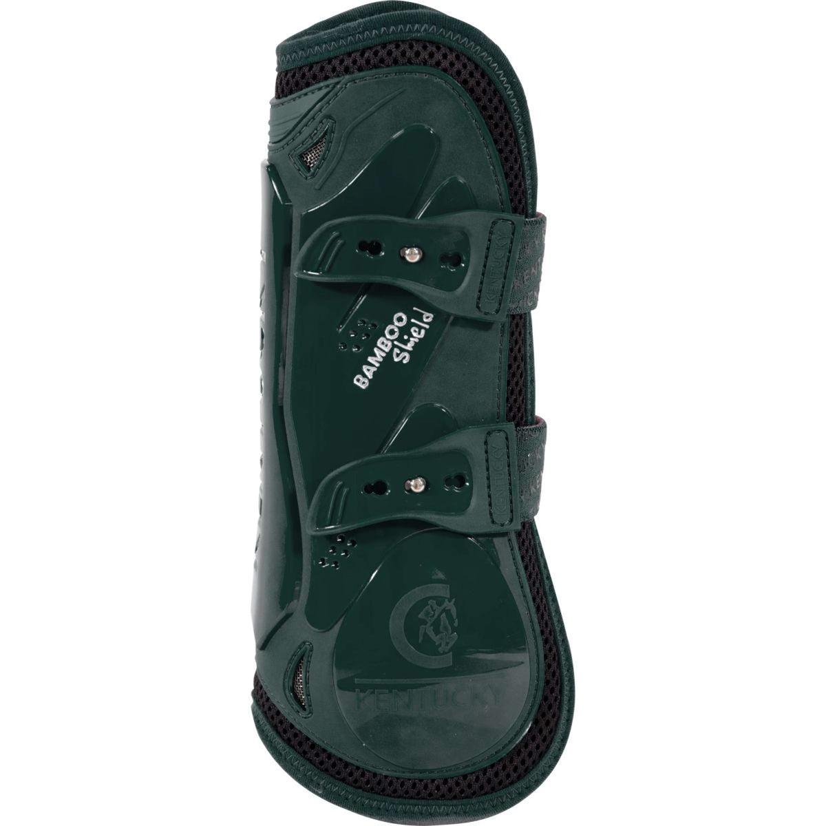 Kentucky Horsewear Protèges-Tendons Bamboo Elastic Vert foncé