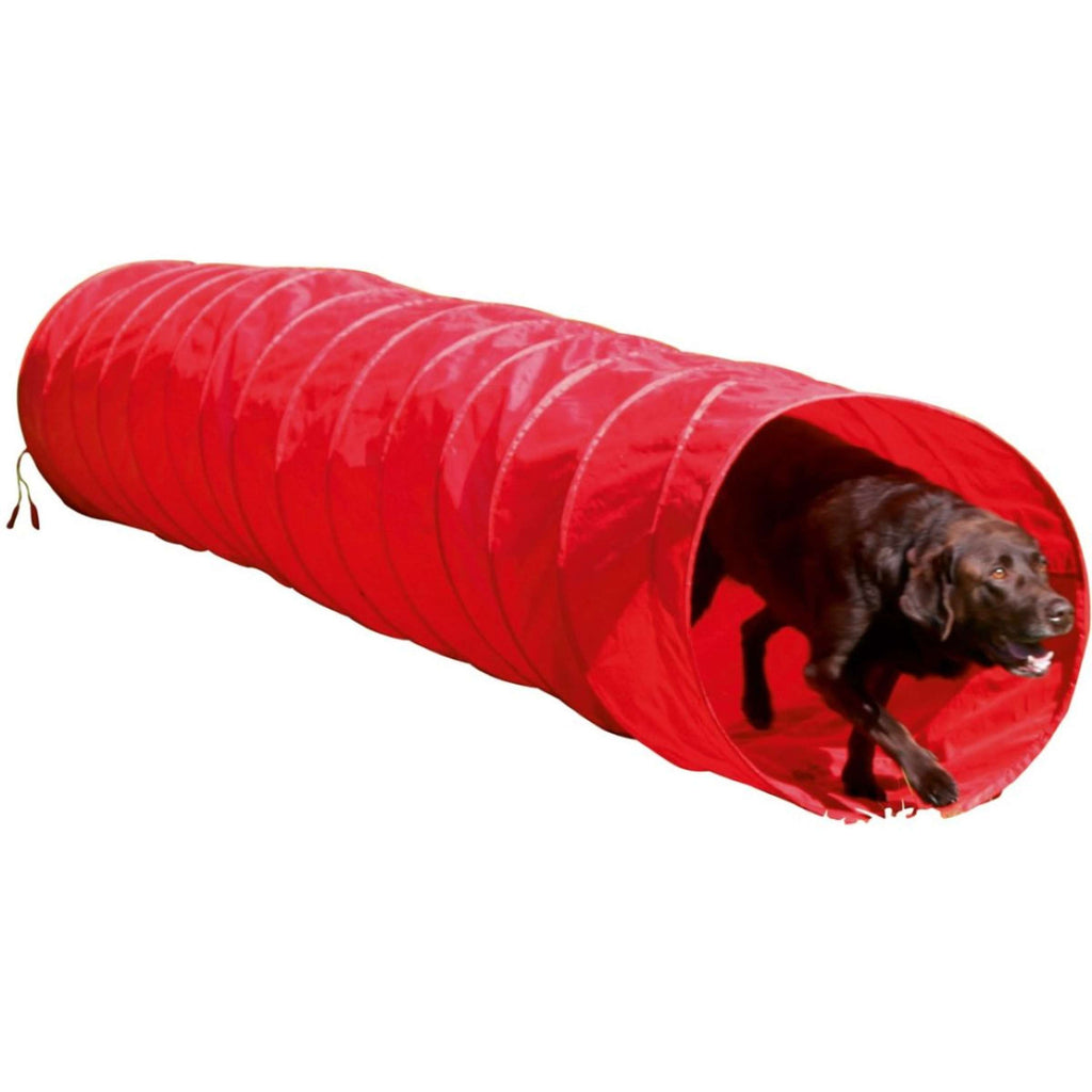 Kerbl Agilité Tunnel Chiens Rouge