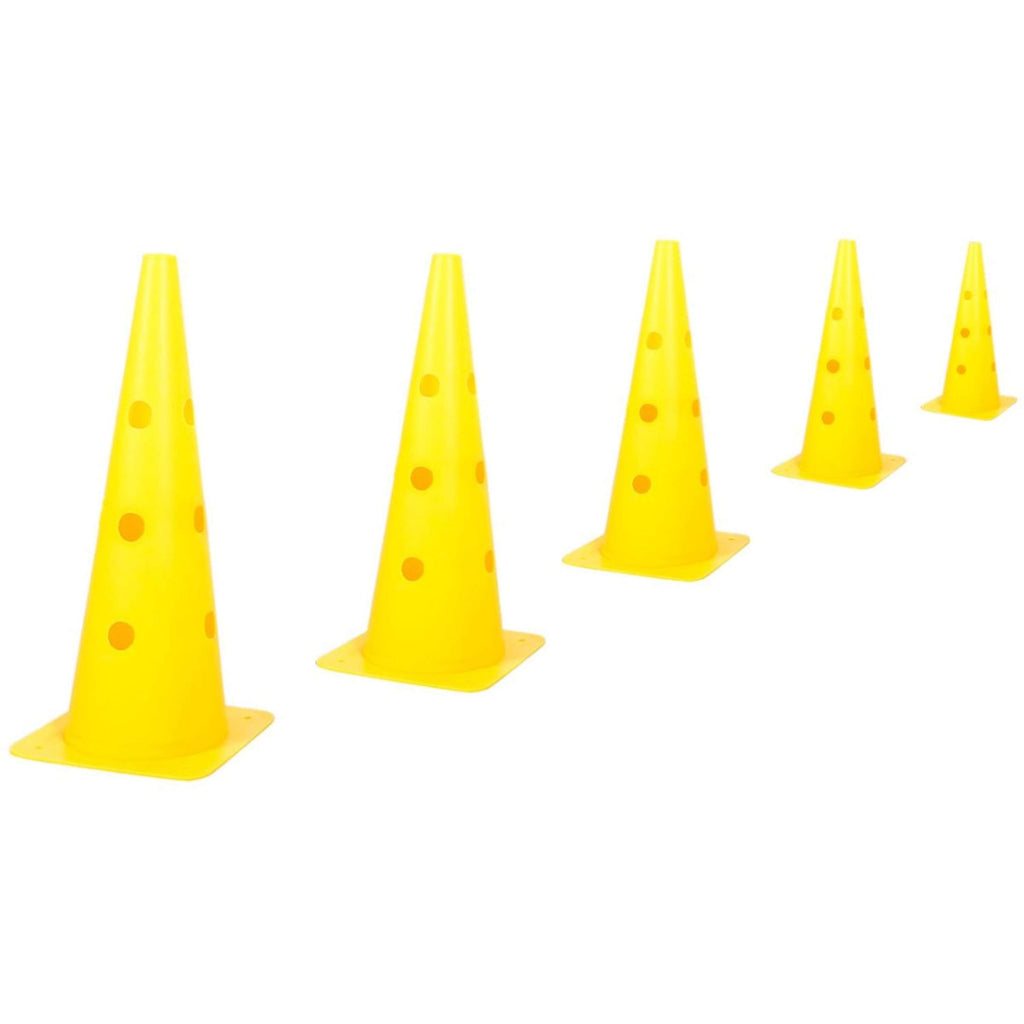 Kerbl Agilité Set Pylône 3 obstacles Rouge/Jaune