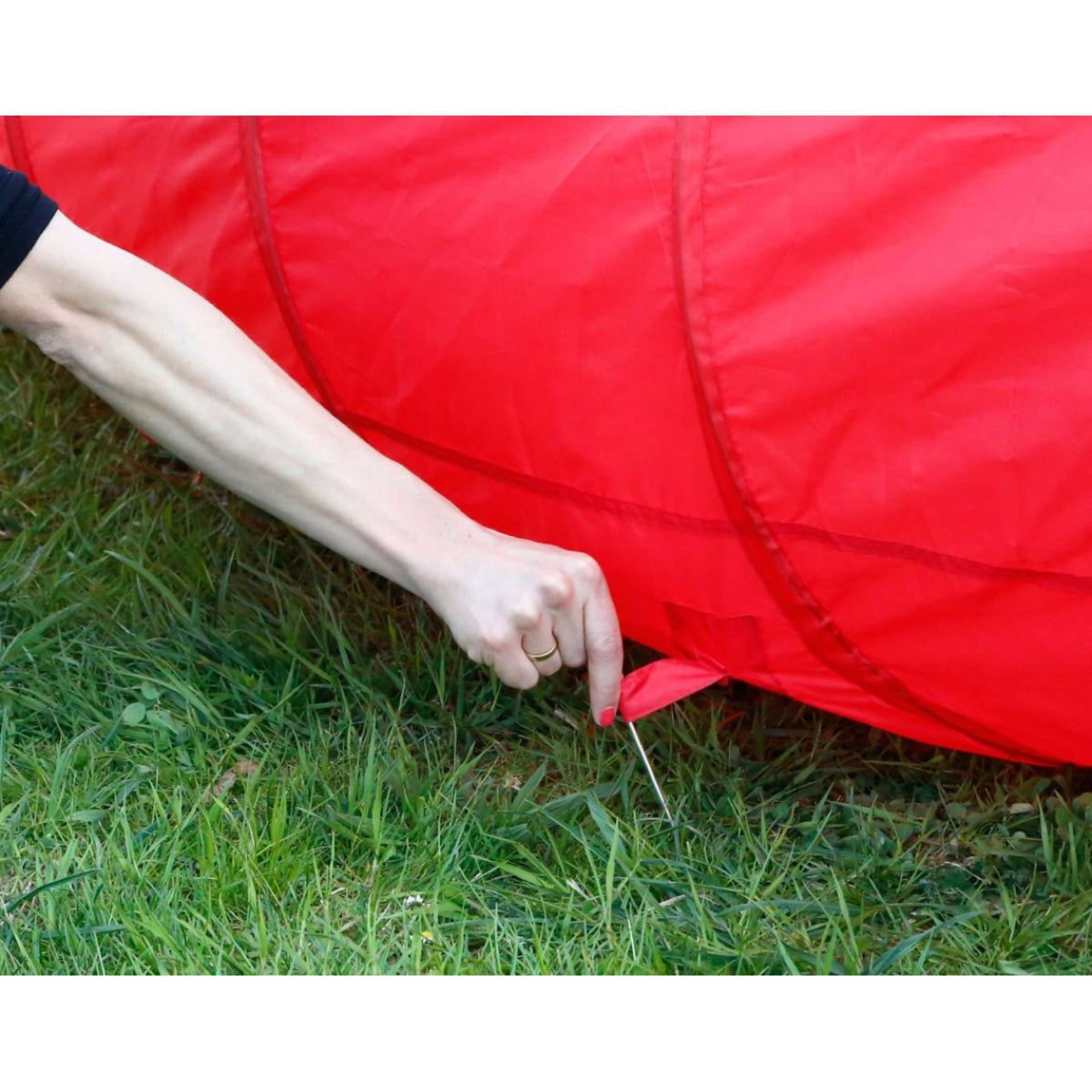 Kerbl Agilité Tunnel Chiens Rouge