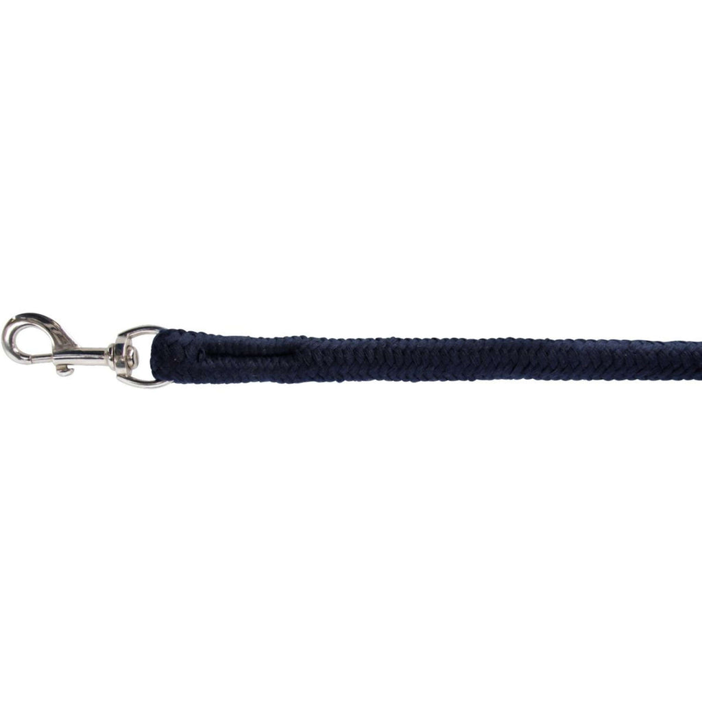 Kerbl Corde Coton avec Mousqueton Bleu