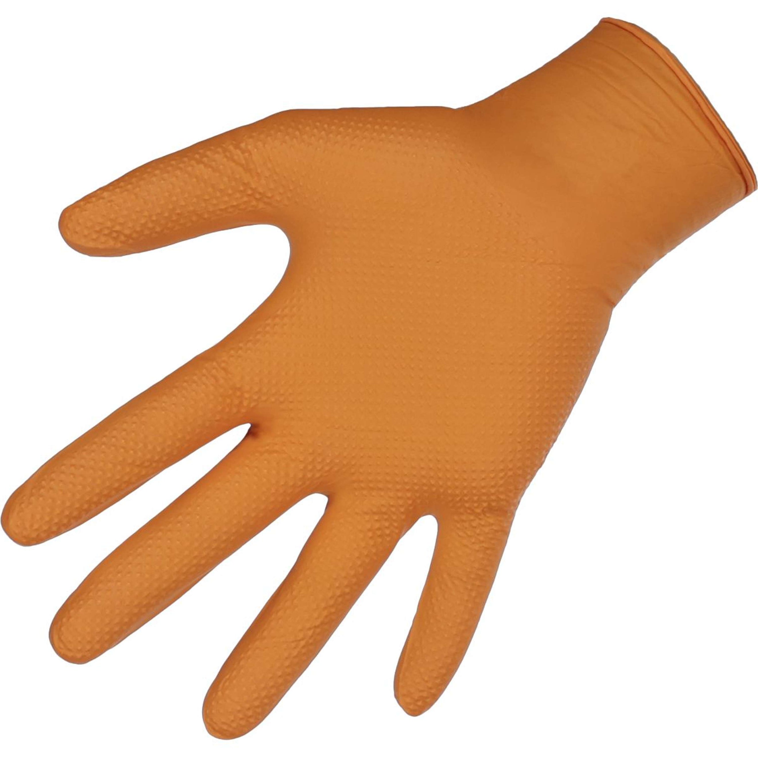 Kerbl Gant à Usage Unique Nitril X-Grip 50 Pièces Orange Kerbl Gant à Usage Unique Nitril X-Grip 50 Pièces Orange